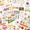 12 Pack: School Flipbook Chipboard Dimensional Stickers by Recollections™